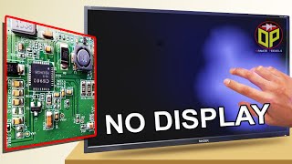 Black Screen and No Display Problem on LEDLCD TV Screen  CS902AR IC Circuit Diagram [upl. by Yssis434]