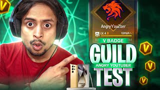 RG GAMER GUILD TEST 😲 ANGRY YOUTUBER TOP 1 😎👽 playgalaxy [upl. by Dragelin]