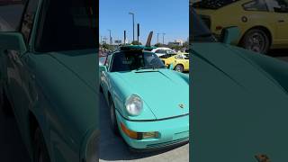 Beautiful California Teal Porsche 911 Carrera 2 automobile carshow supercars classic car drift [upl. by Giamo]