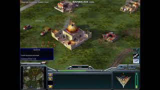 Command amp Conquer Generals Zero Hour Gameplay  USA Superweapon Humvee Rush Strategy Vs Random Hard [upl. by Hesper507]