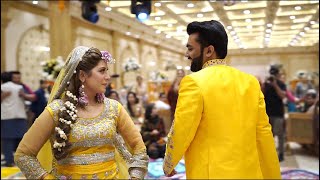 Mehndi Bride and Groom Dance on Bollywood Songs My Pakistani Wedding [upl. by Materse]