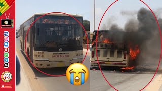 Allahou Akbar incendie de Bus Dakar Sur la autoroute AP…￼ [upl. by Dyane582]