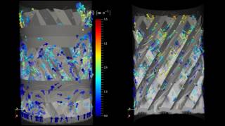 Gas flow simulation in structured packing  proof of concept [upl. by Aniez]