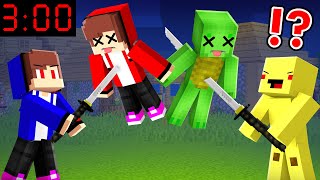 Why FAKE JJ and Banana kid inflict A FATAL WOUND ON JJ and mikey in Minecraft Challenge  Maizen [upl. by Ong]