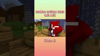 Minecraft Những chàng trai giả gái p3 Shorts tiktok giaitri Minecraft Subgamevui [upl. by Nairret983]