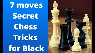 Opening Chess Trick to Beat Beginners  Chess Tricks for Black [upl. by Lomax]