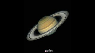 Saturn GSO 300mm 12 inch telescope  Saturno com telescópio 300mm [upl. by Comstock]