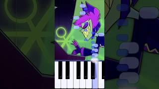 Hell’s greatest Dad  Solo part  Hazbin Hotel  Piano Tutorial 22 [upl. by Iddet]