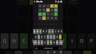 Wordle Today June 23 2024  Wordle 1100 shorts wordlepuzzle wordlegameplay [upl. by Fedora]