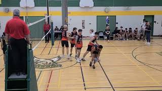 Streetsville vs Central Peel Semis  ROPSSAA Senior Boys Volleyball  November 11th 2024 [upl. by Eboh853]