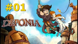 Deponia ▶ Walkthrough  Part 01 [upl. by Robbie]