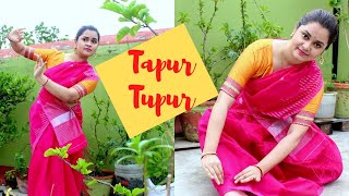 Tapur Tupur Bristi Nupur Dance cover by ANTARA BHADRA  Rosogolla [upl. by Dewain791]