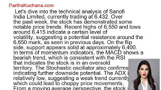 Sanofi India Limited Technical Analysis and Market Insights for Traders [upl. by Nickles390]