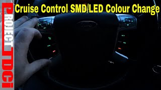 Ford mondeo mk4 colour smdled cruise control replacement how to [upl. by Ainecey851]