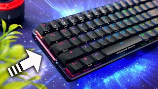 The ASUS ROG Falchion 65 Keyboard is CRAZY [upl. by Ellak]