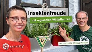 Insektenvielfalt im eigenen Garten fördern – Das neue NABU Projekt  gardify Tipps [upl. by Naesed]