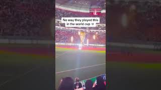 No way they played pessi song in world cup 🥶👻 [upl. by Ahsiekram]