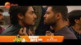 Rowdy Boys Premiere Movie  Ashish Anupama  Tomorrow at 6 PM  Zee Telugu [upl. by Winton]