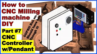 How to CNC Milling Machine DIY Electrical control box with DDCS control pendant Part7 [upl. by Broeker]