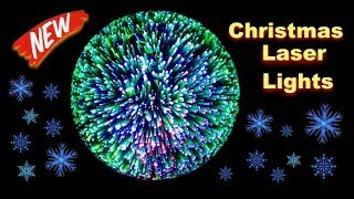 CHRISTMAS Outdoor Projector Laser Lights by Poeland  Review [upl. by Hnid283]