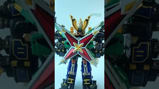 Tenrai Senpuujin  Hurricane Megazord  Hurricaneger  Ninja Storm  Super Sentai  Power Rangers [upl. by Violeta814]