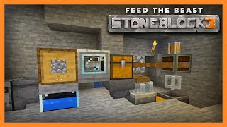 FTB Stoneblock 3  Auto Millstone Resources  E02  1182 Modpack [upl. by Vaios]