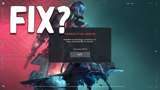 How To Fix quotVALORANT has encountered a connection error Please relaunch the client to reconnectquot [upl. by Assenna]