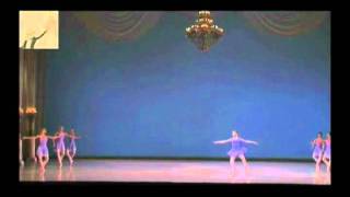 2008 Vaganova Ballet Academy Graduation excerpts 17  Prokofievs Classical Symphony [upl. by Brande]