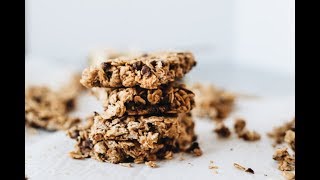 The BEST Baked Oatmeal Breakfast Bars [upl. by Brock]