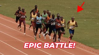 Mens 1500m Final Battle  KDF Athletics Championships 2024 [upl. by Acnayb426]