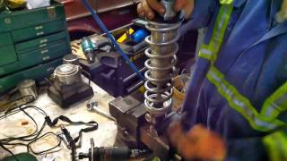 How to install springs on Aldan coilovers [upl. by Leirvag]