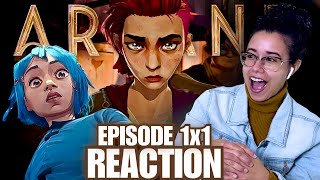 FIRST TIME WATCHING  Arcane Episode 1 Reaction  Welcome to the Playground [upl. by Ahtanaram67]