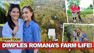 FARM TOUR Dimples Romana’s Alfonso Cavite Hideaway  Karen Davila Ep178 [upl. by Tandie]