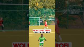 WOLFSBURG PROFI bei Find The Pro 😨🔥 findthepro diyarac fußball sport ridlebaku [upl. by Latonia]