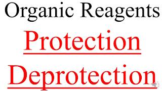 Protecting Group of Organic functional Group [upl. by Loise836]