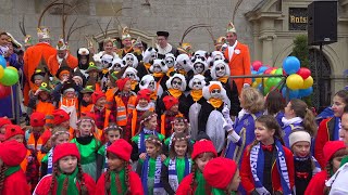 Kinderfasching in Würzburg [upl. by Jelks]