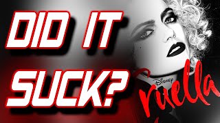 CRUELLA MOVIE REVIEW  DID IT SUCK  Lets Talk Episode 46 [upl. by Sucramrej]