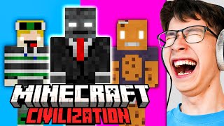 MINECRAFT Ultimate Civilization Movie Funny Animation [upl. by Lamahj]