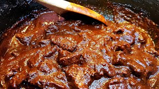 How to cook Chile Con Carne  CHILE COLORADO Recipe [upl. by Niliram]