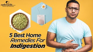 Top 5 Home Remedies For Indigestion  Fennel Tea Recipe [upl. by Nidya]