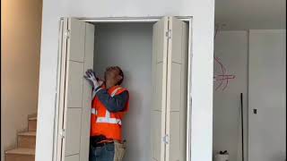 How to install bifold door [upl. by Sheelah944]