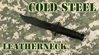 Распаковка Cold Steel Leatherneck [upl. by Noiemad]