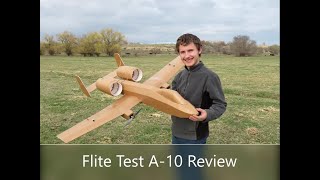 Review of the Flite Test A10 Warthog  and flight [upl. by Danie183]