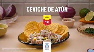 Ceviche de atún ALDIrecetas​ [upl. by Yentruocal]