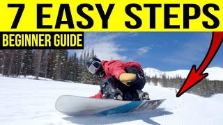 How To Carve Your SNOWBOARD  BEGINNER GUIDE [upl. by Jefferey]