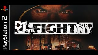 Playing Def Jam  Fight For NY [upl. by Sidras]