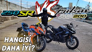 ÇİNLİ Mİ HİNTLİ Mİ  CF MOTO 250SR VS BAJAJ PULSAR RS200 KARŞILAŞTIRMA [upl. by Eda]