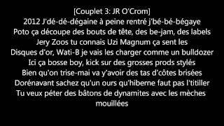 Sexion DAssaut Disque dor  Paroles [upl. by Aniwde]