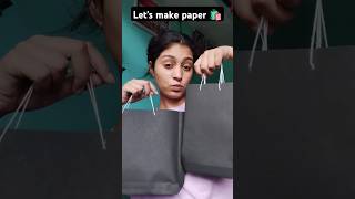 how to make paper bags 🛍️ for small business shorts paperbag viral [upl. by Egroeg579]