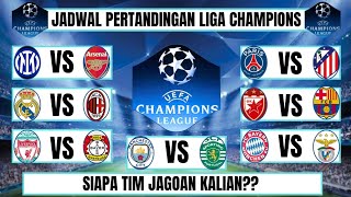 🔴JADWAL LIGA CHAMPIONS HARI INI [upl. by Ecyrb]